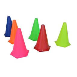 Kit 10 Argolas 10 Cones 10 Chapeu Chines e 4 Cones com Barreiras Funcional - 1