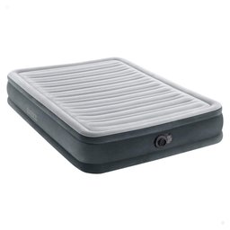 Cama Colchão Inflável Casal Dura-beam até 272 Kg Confort-plush com Bomba Elétrica Interna Intex 110v - 1
