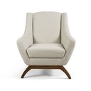 Ver imagem 3 de Poltrona Dekorien Juliet Premium Linho Cru Alto Acabamento