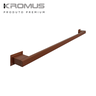 Toalheiro 90 Cm Inox Corten - Kromus Rt0307-90c - 2