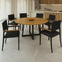 Ver imagem 1 de Conjunto Náutico de Área Gourmet 6 Cadeiras 1,50m - Solara