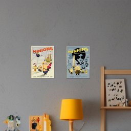 2 Placas Mdf Personagens Filme Infantil Pronto Instalar Pf3 - 4
