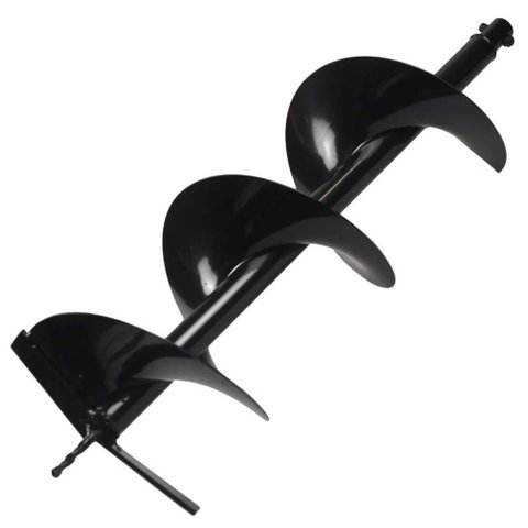Broca para Perfurador de Solo 80x25cm Encaixe de 20mm