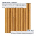 Ver imagem 5 de Cabeceira Solteiro Painel Ripado 101cm Vitória