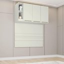 Ver imagem 1 de Ponte Casal 3 Portas Bellagio MDP Areia 145cm Casa 812
