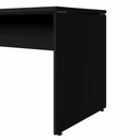 Ver imagem 6 de Escrivaninha Escritório 140cm X 70cm Pés Painel F5 Office Cor:preto