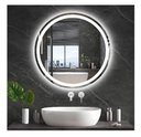 Ver imagem 5 de Espelho redondo jateado iluminado com led frio frontal 80cm Touch Woodglass redondo 80cm frio touch