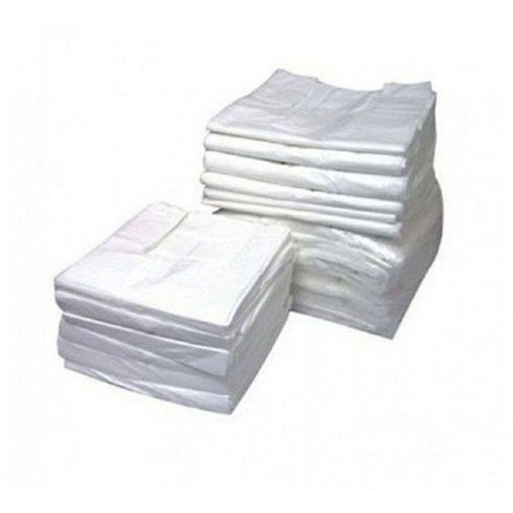 Sacolas Plásticas Branca Reciclada Reforçada Kit 10kg 40x50 - 4