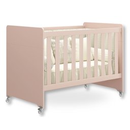 Quarto de Bebê Berço Evolution + Cômoda 6 Gvts + 02 Colchões:rosa - 4