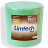 Pano Multiuso Limtech Wave - 33cm X 300m - 600 Folhas - 45g/m² - Verde - 1