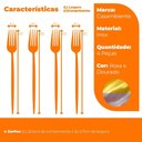 Ver imagem 5 de Garfos Inox Dourado e Rosa Lady 4 Peças - Casambiente