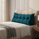Ver imagem 1 de Almofada Decorativa Mel King 195cm Suede:Azul-Marinho/Liso