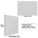 Ver imagem 5 de Cama Japonesa com Cabeceira Almeriaharu Casal Bouclé Off White - Sallar Home
