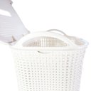 Ver imagem 6 de Cesto Rattan Tampa Basculada Branco