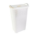 Ver imagem 1 de Cesto Rattan Tampa Basculada Branco