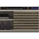 Ver imagem 3 de Estante Home Theater para Tv até 60 Polegadas 1 Porta Star Cinamomo/off White - Valdemóveis
