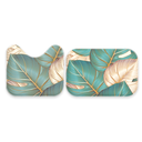 Ver imagem 2 de Jogo de Tapetes para Banheiro 2 Peças Tropical