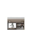 Ver imagem 3 de Gabinete para Banheiro 80cm x 56cm New 80 Bege/Nude
