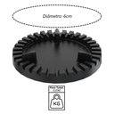 Ver imagem 2 de Espalha Chama de Fogão Ferro Queimador Econômico Duplo 6cm