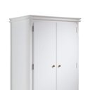 Ver imagem 3 de Guarda Roupa Solteiro 2 Portas e 2 Gavetas Manchester 2054 Linz Móveis - Branco