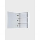 Ver imagem 5 de Armário para Banheiro com Espelho 60cm MDF Branco - On Móveis