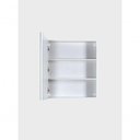 Ver imagem 4 de Armário para Banheiro com Espelho 60cm MDF Branco - On Móveis