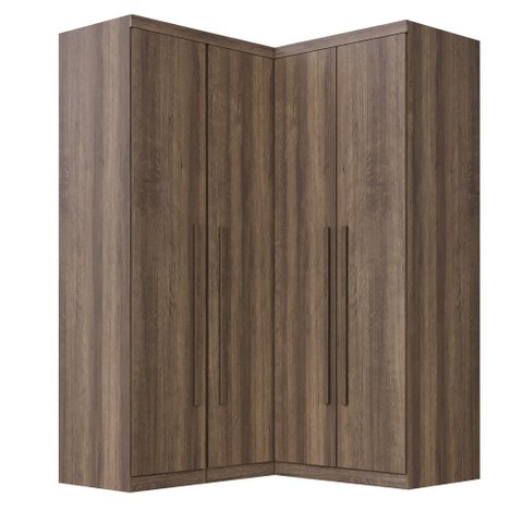 Guarda Roupa Modulado Dallas 4 Portas 3 Gavetas 8 Prateleiras