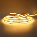 Ver imagem 2 de Fita LED COB 3000K 12v IP20 5 Metros Sala Loja Iluminaçao Profissional Sanca Espelho Teto Rebaixado
