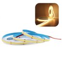 Ver imagem 1 de Fita LED COB 3000K 12v IP20 5 Metros Sala Loja Iluminaçao Profissional Sanca Espelho Teto Rebaixado