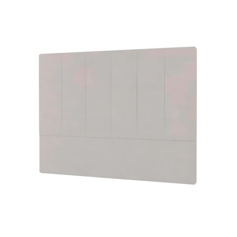Cabeceira Cintra Plus Casal 1400mm Veludo Adar Off White - Simbal