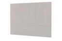 Ver imagem 1 de Cabeceira Cintra Plus Casal 1400mm Veludo Adar Off White - Simbal