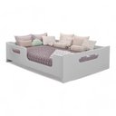 Ver imagem 2 de Cama Montessoriana Encanto Casal Branca Gabrielli