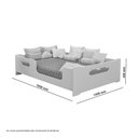 Ver imagem 3 de Cama Montessoriana Encanto Casal Branca Gabrielli