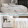Lencol Casal Queen Size Elastico Pérola 400 Fios Extra Macio Supreme:off White - 4
