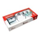 Ver imagem 1 de Kit de Acessórios para Banheiro Ouro Fino Unic 6 Peças Transparente