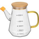 Ver imagem 7 de Bule de Borossilicato 500ml Transparente 13x16x16cm Chá Café Servir Mesa Cozinha