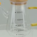 Ver imagem 6 de Bule de Borossilicato 500ml Transparente 13x16x16cm Chá Café Servir Mesa Cozinha