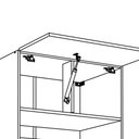 Ver mais imagens de Paneleiro Torre Quente 3 Portas 216x70 Cm 2006801 Cinamomo Branco Armoveis