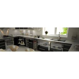 Escorredor de Louças Aéreo de Embutir Aço Inox 67cm Schmitt Inox - 7