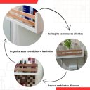 Ver imagem 3 de Kit 2 Prateleira Auxiliar Mdf Mini Cedrinho (30 X 10 Cm)
