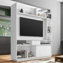 Ver imagem 2 de Estante Home Divisor de Ambientes Versus para Tv até 50” Branco Velluto - Pr Móveis