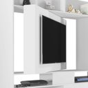 Ver imagem 4 de Estante Home Divisor de Ambientes Versus para Tv até 50” Branco Velluto - Pr Móveis