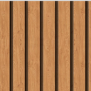 Ver imagem 1 de Papel de Parede Madeira Ripado Escritório Adesivo Autocolante 3mx58cm