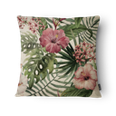 Ver imagem 3 de Kit 3 Capas de Almofada 43x43cm - Floral - Tecido Veludo 100% Poliéster