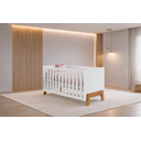 Ver imagem 2 de Quarto Infantil com Berço Roupeiro e Cômoda Mimo - Mobibaby