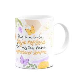 Caneca Motivação - Razões para Agradecer Sempre - 2