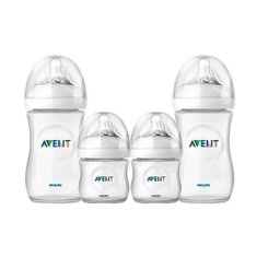 Kit 04 Mamadeiras ( 2 de 125ml e 2 de 260ml ) Petala Gemeos - 1