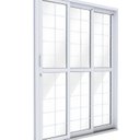 Ver imagem 1 de Porta Aço de Correr Lateral 3 Folhas com Grade Quadrada 213x150 Riobras Aço Pronto