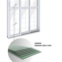 Ver imagem 5 de Porta Aço de Correr Lateral 3 Folhas com Grade Quadrada 213x150 Riobras Aço Pronto