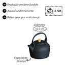 Ver imagem 6 de Jogo Panelas Lista de Casamento Ferro Fundido 7PCS Libaneza
